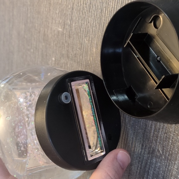 Sparkle Snow Globe With Slot For Custom Picture - Picture 4 of 6